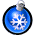 small blue ornament